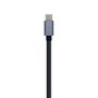 Aisens Convertidor USB-C a Ethernet Gigabit y Hub 3x USB 3.0 Gris